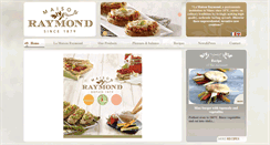 Desktop Screenshot of maison-raymond.com